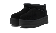 UGG Classic Ultra Mini Platform Black - widok z drugiego boku - Premium Quality