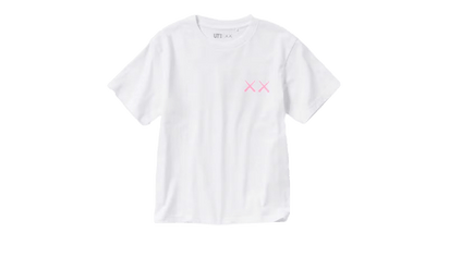 Kaws Uniqlo T-Shirt KAWS Pink Graphic - widok z drugiego boku - Limitowana edycja