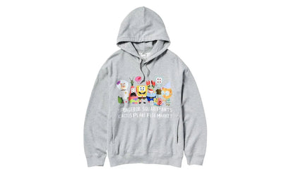 CPFM Uniqlo x CPFM Spongebob Squarepants Hoodie Gray - widok główny z boku - Streetwear