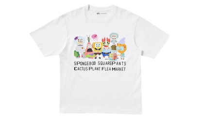 Uniqlo Uniqlo x CPFM Spongebob Squarepants UT Graphic II T-Shirt White - widok główny z boku - Streetwear