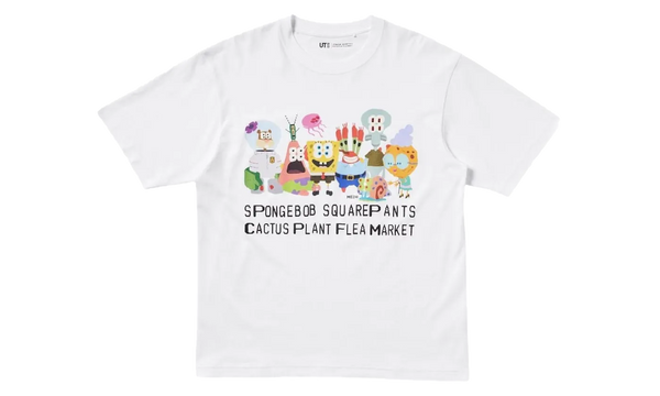 Uniqlo x CPFM Spongebob Squarepants UT Graphic II T-Shirt White