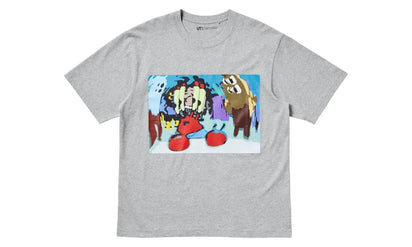 CPFM Uniqlo x CPFM Spongebob Squarepants UT Graphic T-Shirt Gray - widok główny z boku - Streetwear