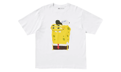 Uniqlo Uniqlo x CPFM Spongebob Squarepants UT Graphic T-Shirt White - widok główny z boku - Streetwear