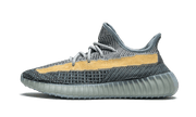 Adidas Yeezy Boost 350 V2 Ash Blue niebieski-szary - widok główny z boku | Saturaise.com