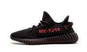 Adidas Yeezy Boost 350 V2 Black Red czarny-biały - widok główny z boku | Saturaise.com