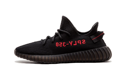 Adidas Yeezy Boost 350 V2 Black Red czarny-biały - widok główny z boku | Saturaise.com