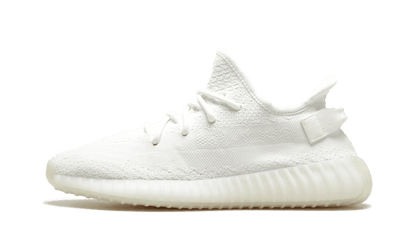 Adidas Yeezy Boost 350 V2 Cream/Triple White biały-beżowy - widok główny z boku | Saturaise.com