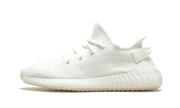 Adidas Yeezy Boost 350 V2 Cream/Triple White biały-beżowy - widok główny z boku | Saturaise.com