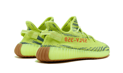 Buty Adidas Yeezy Boost 350 V2 Semi Frozen Yellow - widok z przodu - Rozmiary EU