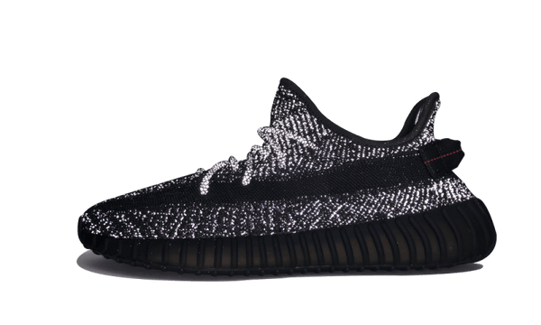Yeezy Boost 350 V2 Static Black (Reflective) - Kup oryginalne Yeezy Boost 350 V2 Static Black (Reflective) - widok z drugiego boku - Sneakersy