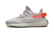 Adidas Yeezy Boost 350 V2 Tail Light szary-pomarańczowy - widok główny z boku | Saturaise.com