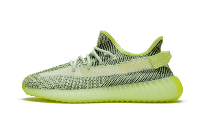 Adidas Yeezy Boost 350 V2 Yeezreel (Non-Reflective) czarny-zielony - widok główny z boku | Saturaise.com