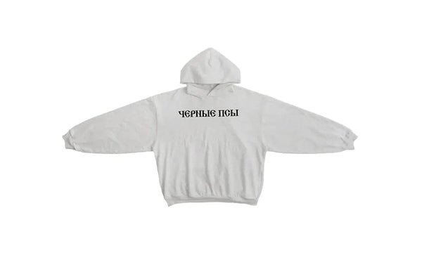Yeezy x Gosha Rubchinskiy Black Dogs Hoodie Heather Grey