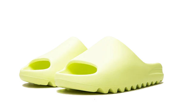 Yeezy Slide Glow Green - Kup oryginalne Yeezy Slide Glow Green - widok z drugiego boku - Sneakersy