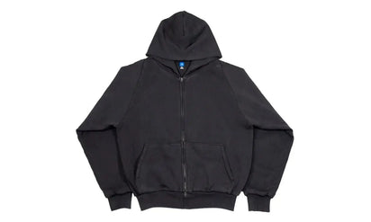 Adidas Yeezy x Gap Unreleased Zip Sweatshirt Hoodie Black czarny - widok główny z boku | Saturaise.com