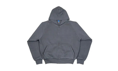 Adidas Yeezy x Gap Zip Up Exclusive Hoodie Dark Grey szary - widok główny z boku | Saturaise.com