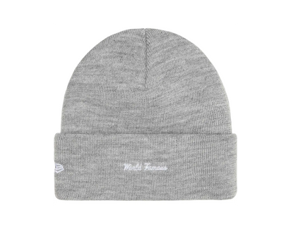 New Era x Supreme Box Logo Beanie Heather Grey (FW25)