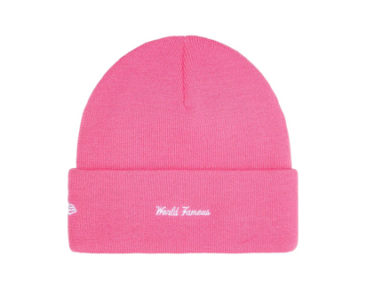 New Era x Supreme Box Logo Beanie Magenta (FW25)