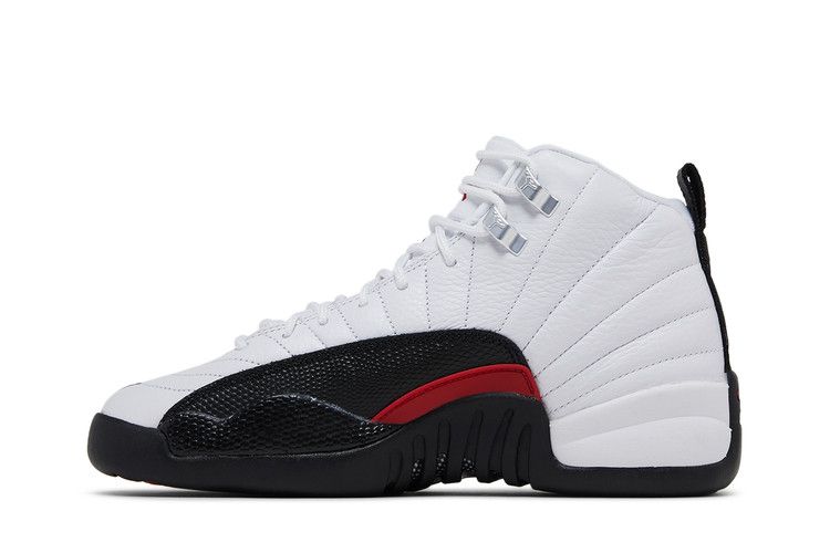 Air Jordan Air Jordan 12 Retro Taxi Flip czerwono-czarny - widok główny z boku | Saturaise.com
