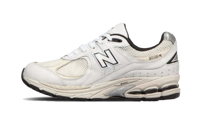 New Balance 2002R Atlas Grey Lemon Haze czarny-biały - widok główny z boku | Saturaise.com