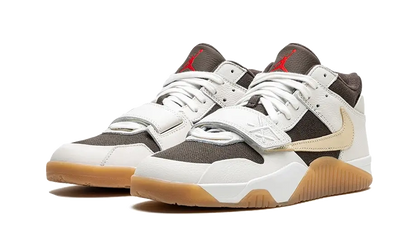 Kup oryginalne Air Jordan Jumpman Jack TR Travis Scott Sail FZ8117-100 - widok z drugiego boku - Sneakersy