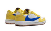 100% Oryginalne Air Jordan 1 Retro Low OG SP Travis Scott Canary - widok z tyłu - 1870.00 PLN
