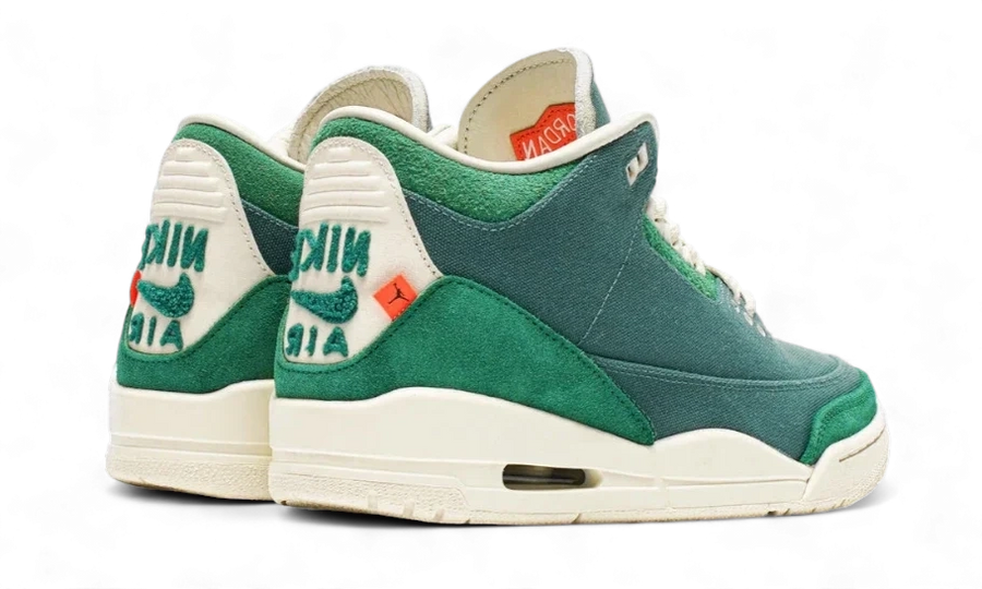 Buty Air Jordan Air Jordan 3 Retro SP Nina Chanel Abney Bicoastal - widok z przodu - Rozmiary EU
