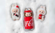 Pop Mart Labubu The Monsters Coca-Cola Vinyl Face (BLINDBOX) - widok z przodu - Art Toys | Saturaise