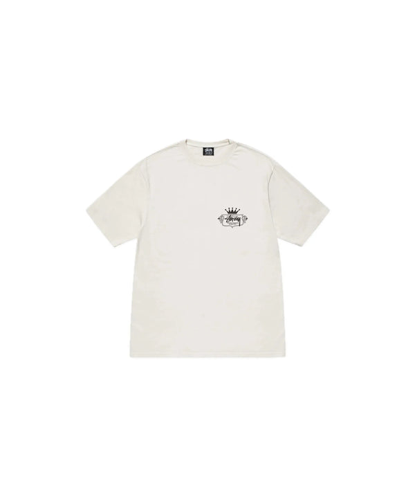 Stussy Built To Last Tee Pigment Dyed Natural - Stussy Built To Last Tee Pigment Dyed Natural - widok z drugiego boku - Premium Quality