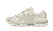 Asics Gel-NYC White Oyster Grey biały-szary - widok główny z boku | Saturaise.com