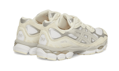 Buty Asics Gel-NYC White Oyster Grey - widok z przodu - Rozmiary EU