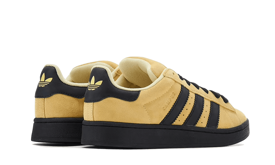 Buty Adidas Campus 00s Almost Yellow Core Black - widok z przodu - Rozmiary EU