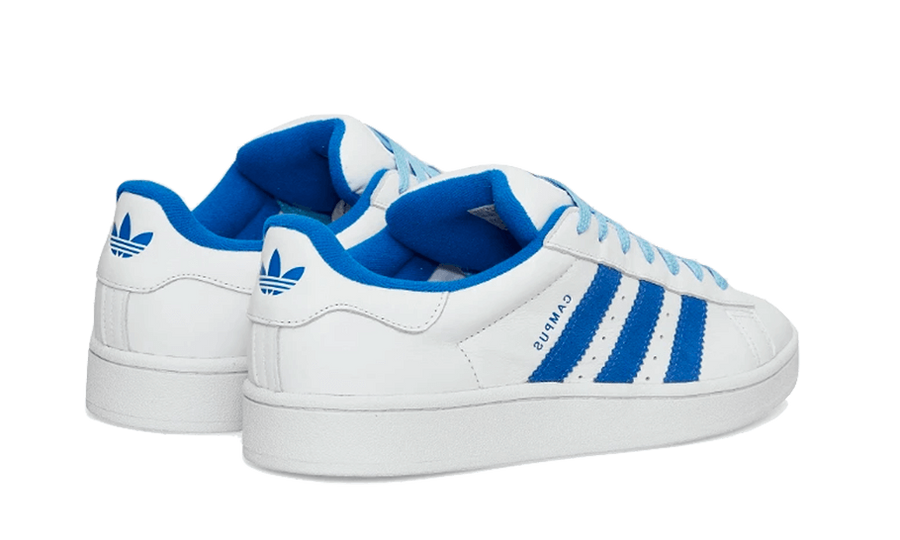 Buty Yeezy Campus 00s Cloud White Bright Blue - widok z przodu - Rozmiary EU