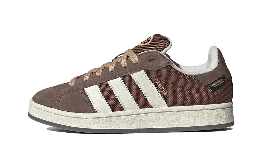 Yeezy Campus 00s Cordura Preloved Brown biały-niebieski - widok główny z boku | Saturaise.com