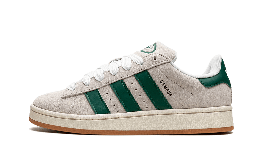 Yeezy Campus 00s Crystal White Dark Green biały-zielony - widok główny z boku | Saturaise.com