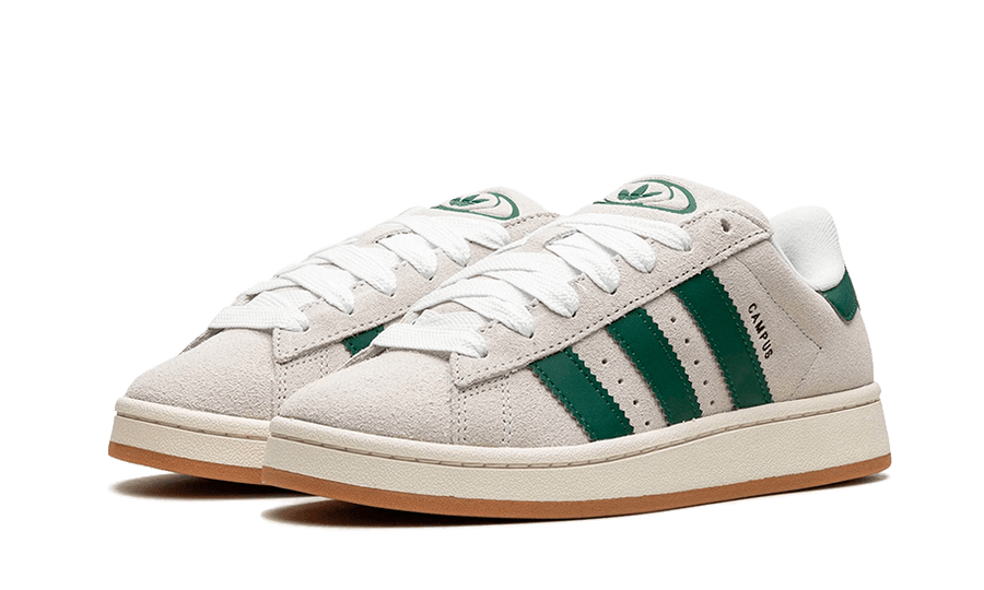 Kup oryginalne Campus 00s Crystal White Dark Green GY0038 - widok z drugiego boku - Sneakersy