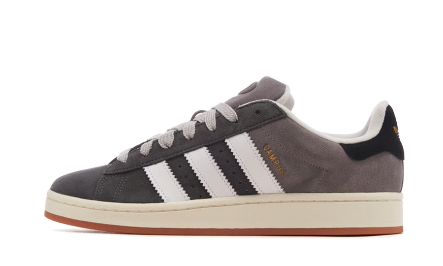 Yeezy Campus 00s Dark Grey Grey Gum szary - widok główny z boku | Saturaise.com