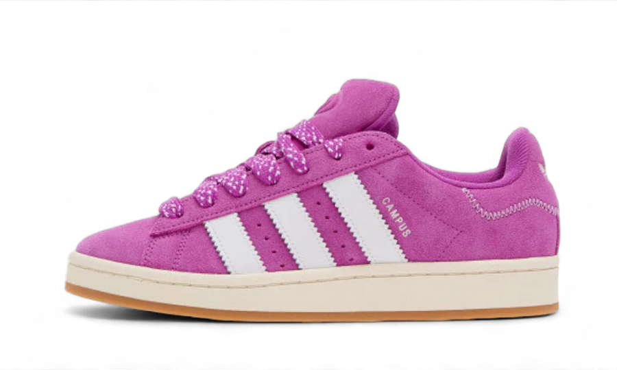 Yeezy Campus 00s Purple Burst biały-fioletowy - widok główny z boku | Saturaise.com