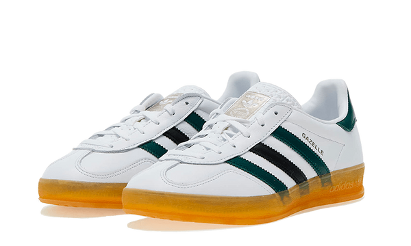 Gazelle Indoor White Collegiate Green - Kup oryginalne Gazelle Indoor White Collegiate Green - widok z drugiego boku - Sneakersy