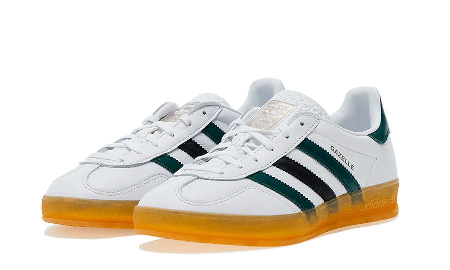 Kup oryginalne Gazelle Indoor White Collegiate Green - widok z drugiego boku - Sneakersy