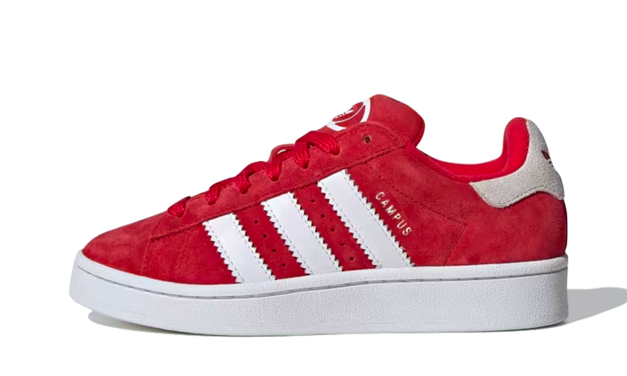 Yeezy Originals Campus 00s Better Scarlet biały-czerwony - widok główny z boku | Saturaise.com