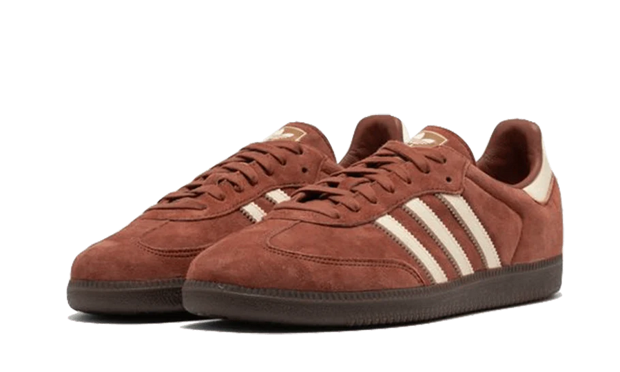 Kup oryginalne Adidas Samba OG Preloved Brown IG1357 - widok z drugiego boku - Sneakersy