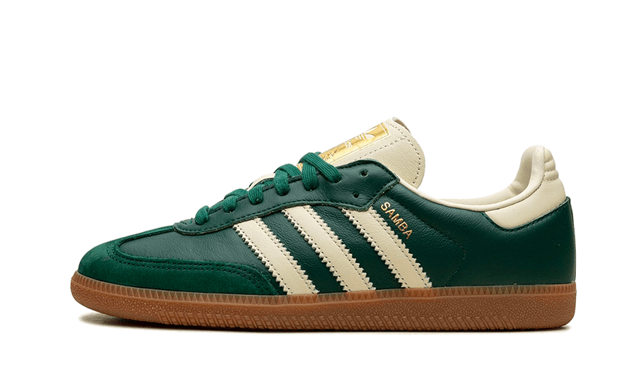 Adidas Samba OG Collegiate Green biały-zielony - widok główny z boku | Saturaise.com