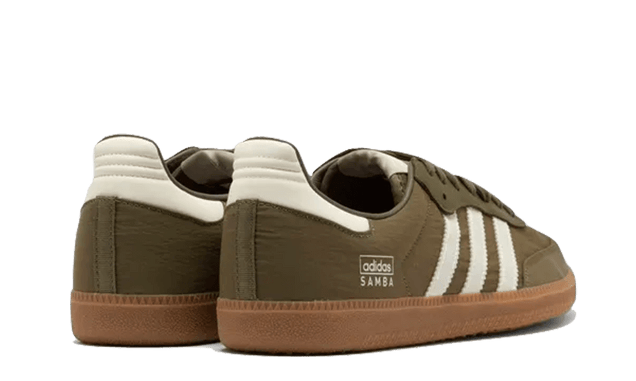 Buty Adidas Samba OG Focus Olive Gum - widok z przodu - Rozmiary EU