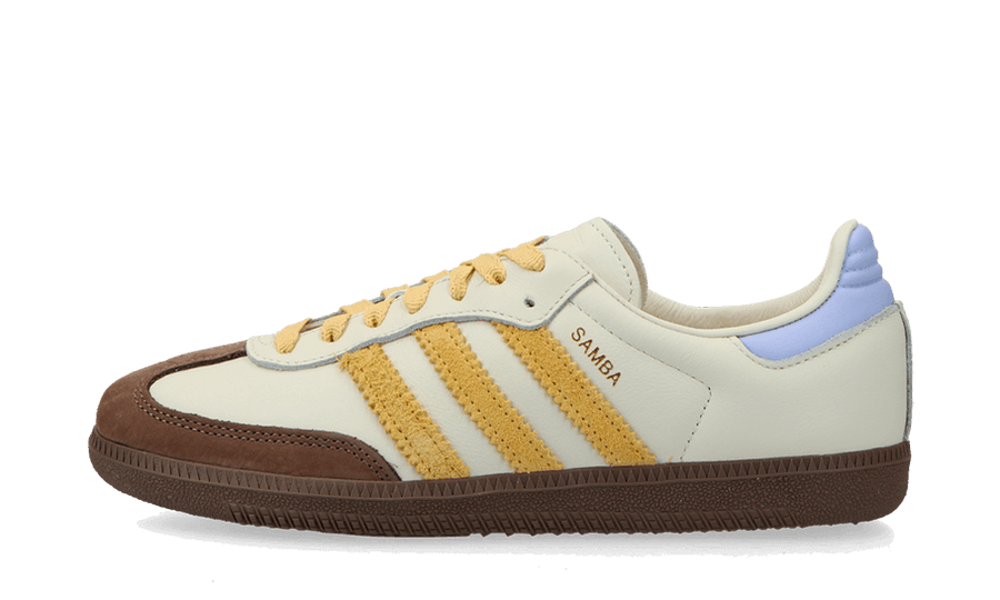 Adidas Samba OG Off-White Oat biało-pomarańczowy - widok główny z boku | Saturaise.com