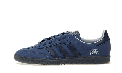 Adidas Samba OG Preloved Ink czerwony-niebieski - widok główny z boku | Saturaise.com