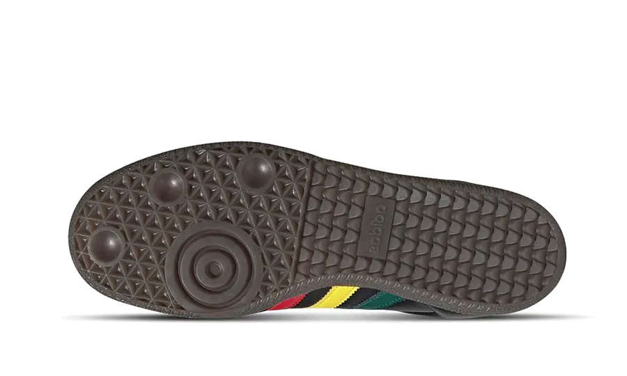 100% Oryginalne Samba OG Rasta Pack Black - widok z tyłu - 700.00 PLN