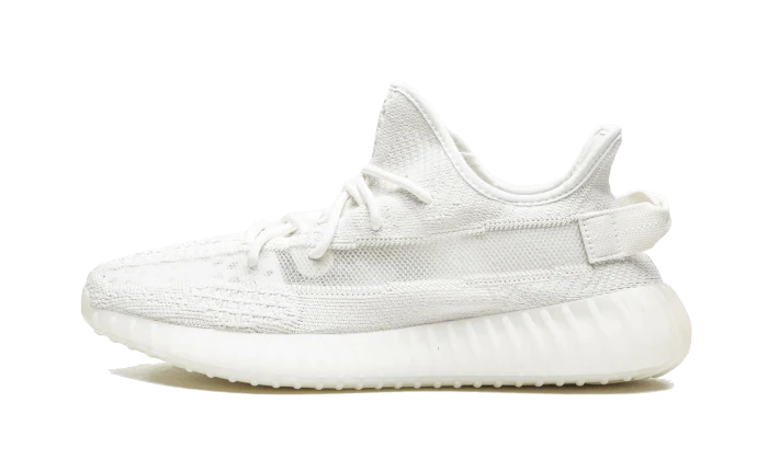 Adidas Yeezy Boost 350 V2 Bone biały-brązowy - widok główny z boku | Saturaise.com