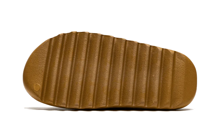 100% Oryginalne Yeezy Slide Ochre - widok z tyłu - 520.00 PLN