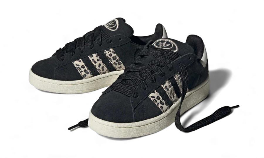 Kup oryginalne Campus 00s Black Leopard ID7039 - widok z drugiego boku - Sneakersy